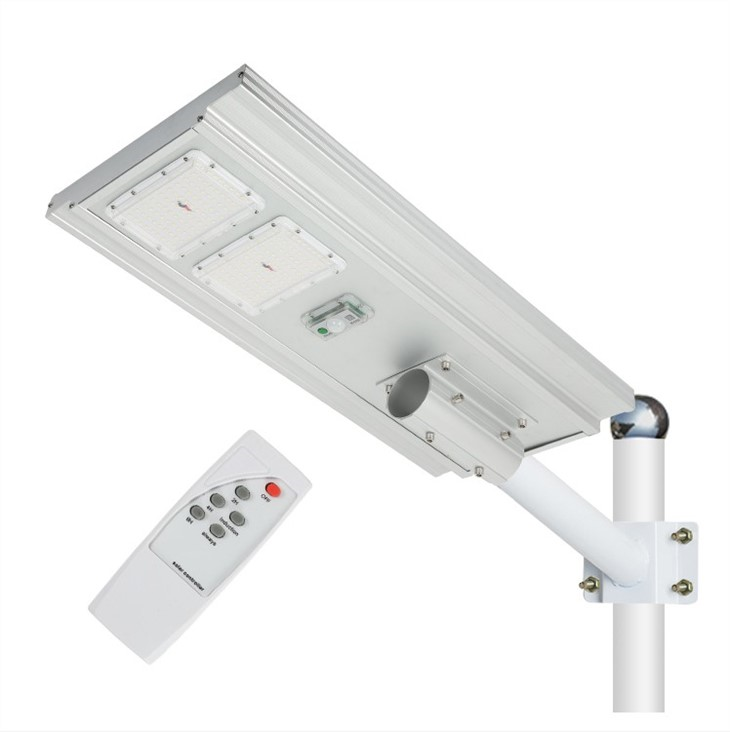80W solar parking lot lights