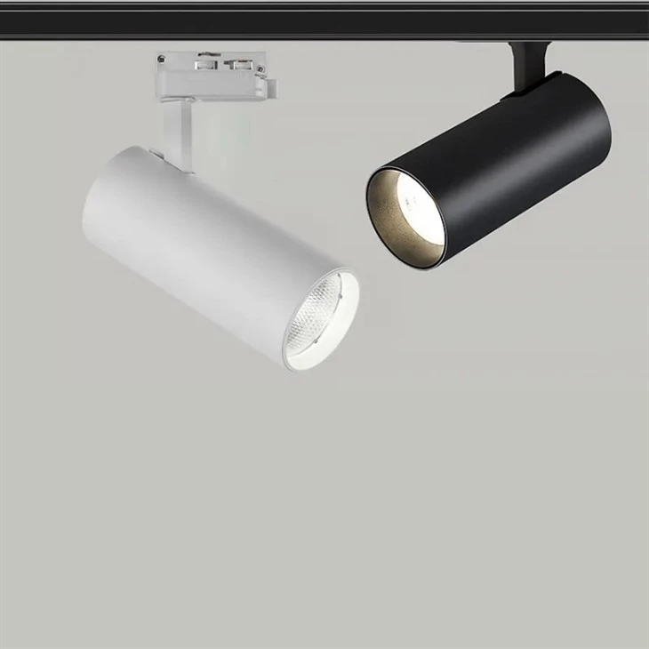 black and gold track lighting