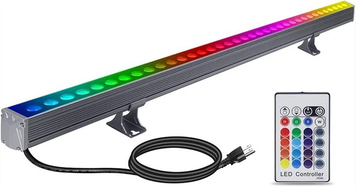 RGBW LED Wall Washer Light Bar