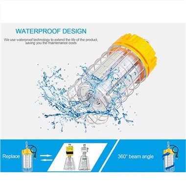 ไฟ LED ทำงานแบบพกพาที่สว่างที่สุด