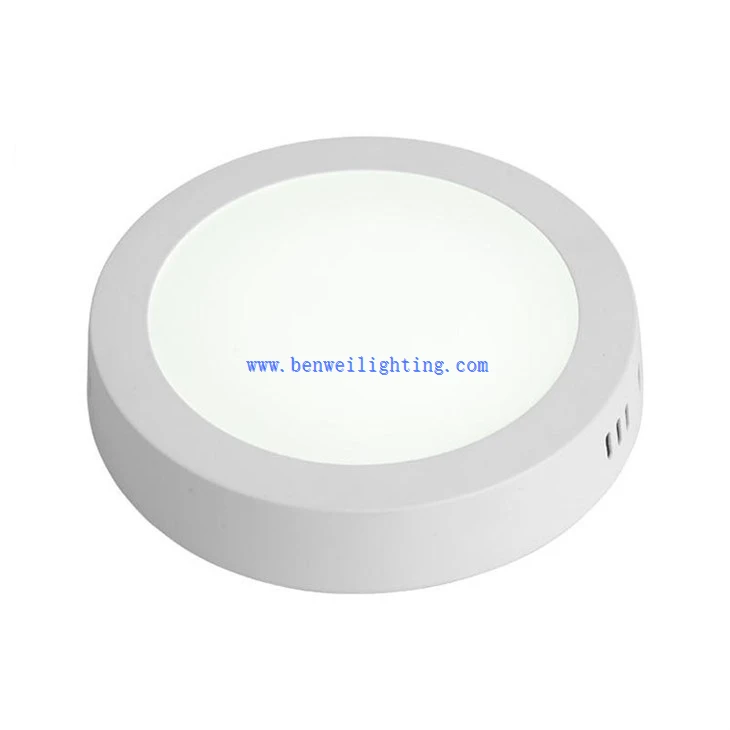 Round warm white panel light (3)
