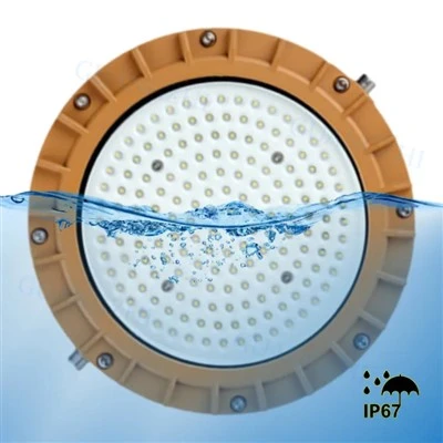 น้ำท่วมไฟ LED ป้องกันการระเบิด 100w